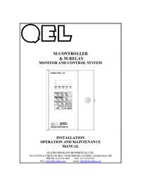 Thumbnail of document Manual - M-RELAY Series Remote Relay Modules